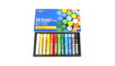 Oil Pastels 12's Assorted Color