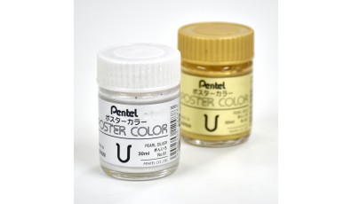 Poster Color - Gold / Silver 30ml