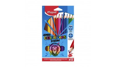 Color Pencil-Jumbo Strong x 12's