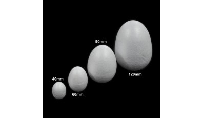 Poly Foam Ball - Egg (40mm - 120mm)