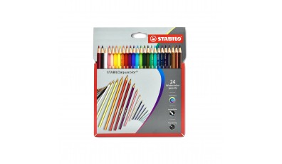 Aquacolor Pencils - cardboard wallet x 24 colors