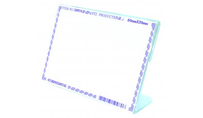 L Shape Acrylic Card Stand