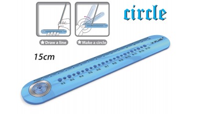 Ruler - Circle (15cm)